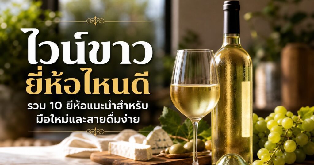 ไวน์ขาวยี่ห้อไหนดี ปก